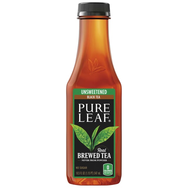 PURE LEAF UNSWEETENED TEA.
