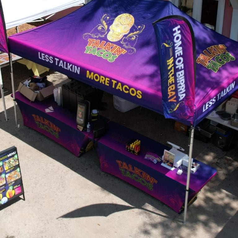 Talkin' Tacos Tent
