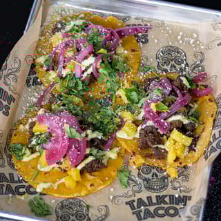 Steak Al Pastor Tacos