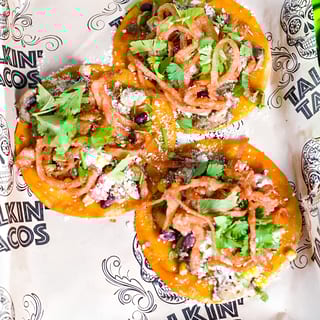 Hongos Tacos (Vegan)