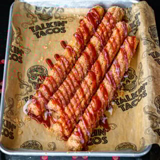 Strawberry Cream Churros