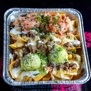 Loaded Nachos Small Platter